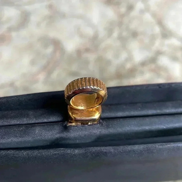 Vintage 50s/60s Andé black silk clutch - Picture 15 of 16